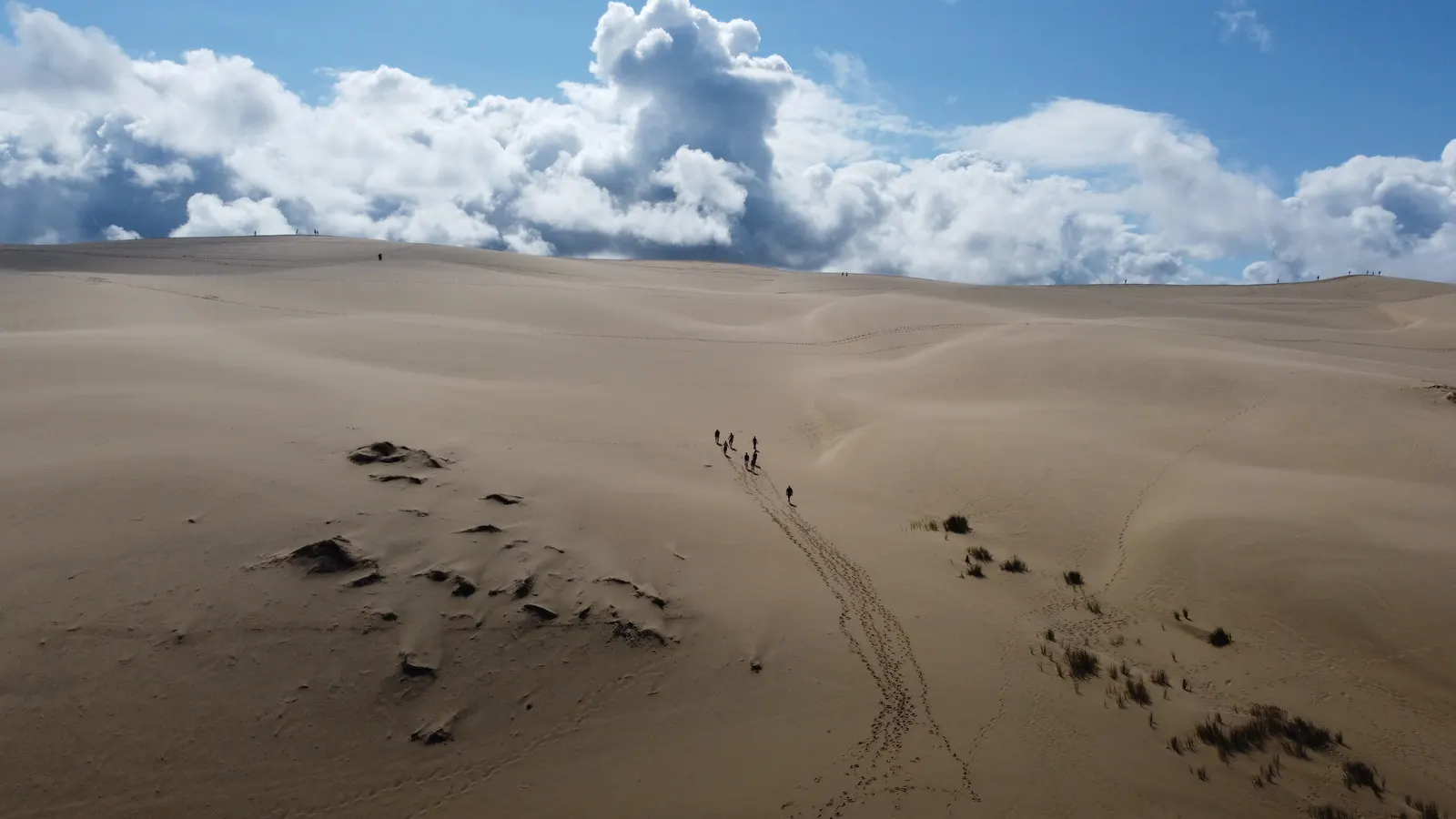 Paysage aérien capté par drone